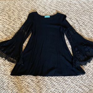 Filly Flair Black Dress/Tunic